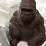 硬すぎるゴリラの形をしたチョコｗ溶かそうとした結果衝撃の結末にｗ