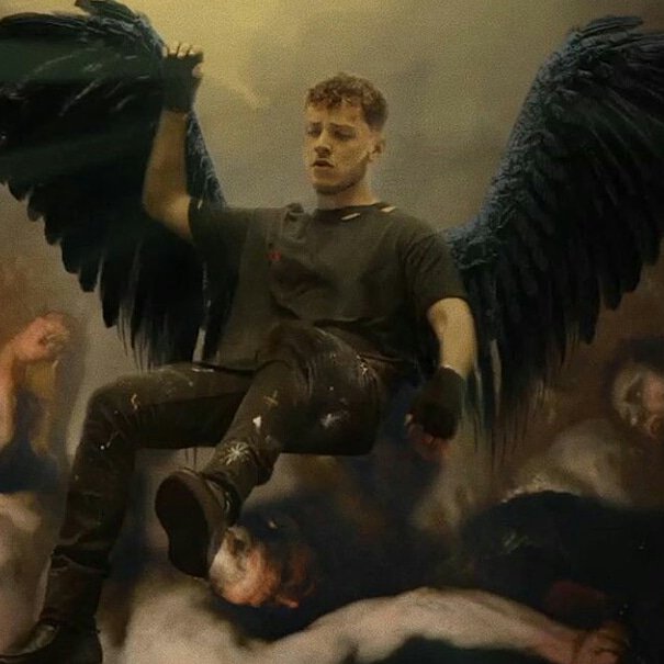evermoreivy14's tweet photo. Oh my god!!!! .. A fallen angel.. @bazzi ... Will release #beautifulmusicvideo soon.. Can't wait for this. ct https://t.co/kAR4xR4oCR