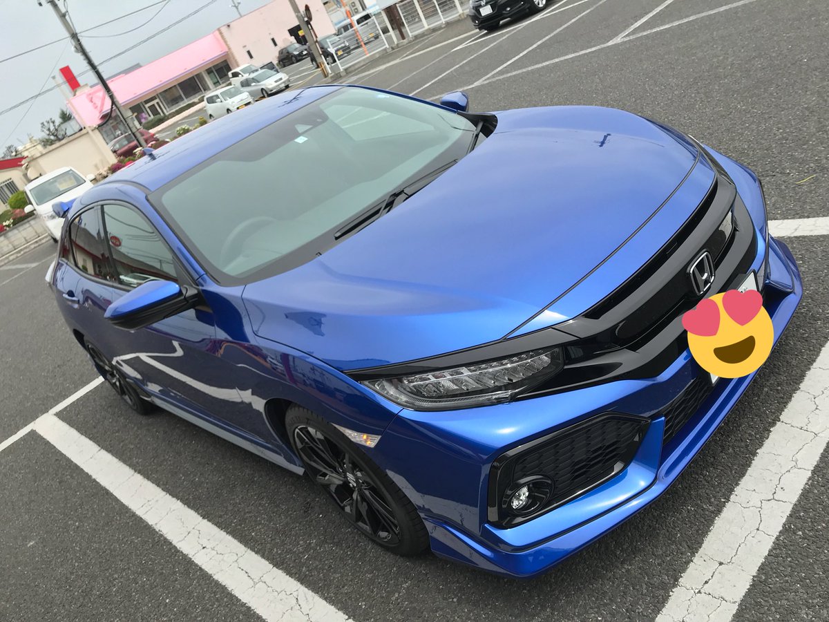 えくすぱ Fk7 Twitterissa シビックハッチバック ついに納車されましたぁぁ 無限エアロカッコいい