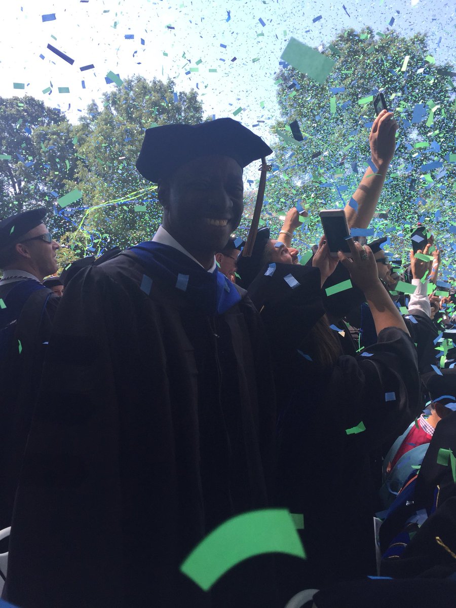 sam_adeyemi's tweet photo. Going through the doctoral program would have been very difficult without huge sacrifices by many including family, friends, staff, members, etc. Special thanks to my sweetheart, @NikeAdeyemi for her unparalleled support. To all I say a big THANK YOU! #grateful #RegentGrad18 https://t.co/EqOEZDS9U7