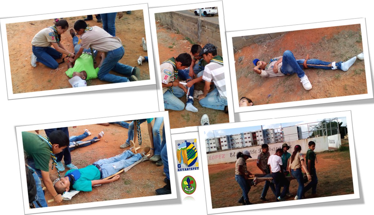 gsauyantepuy2's tweet photo. Cuando sucede un accidente en el cual estamos presentes, el conocimiento obtenido mediante la practica del escultismo nos puede permitir ser de gran ayuda. Los primeros auxilios actualmente son una herramienta esencial en nuestro día a día, por ello #siemprelisto #soyscout #gsa2 https://t.co/ikfPbB29Rz
