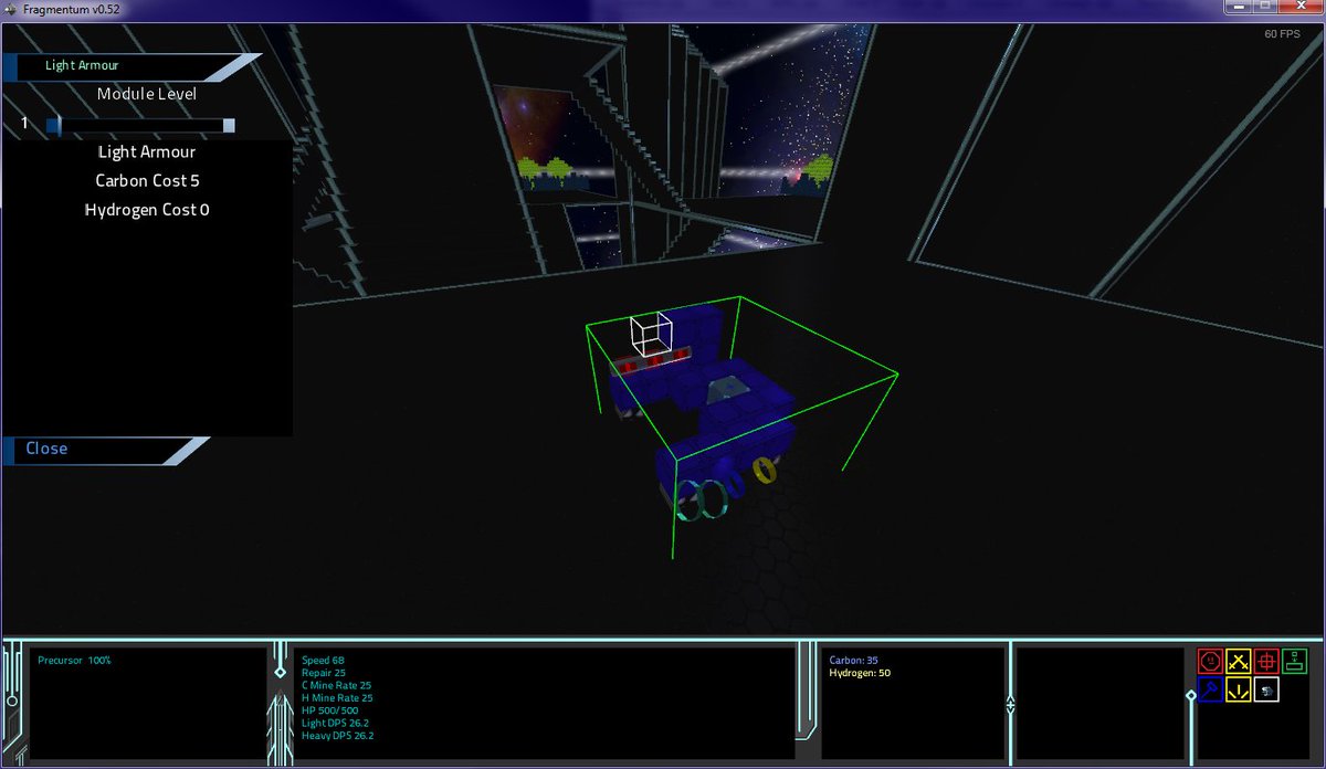 LundarGames's tweet photo. Update 0.52 is live, now with support for refitting units. Modify and add modules to your units in game! https://t.co/4zQDMUEzKw