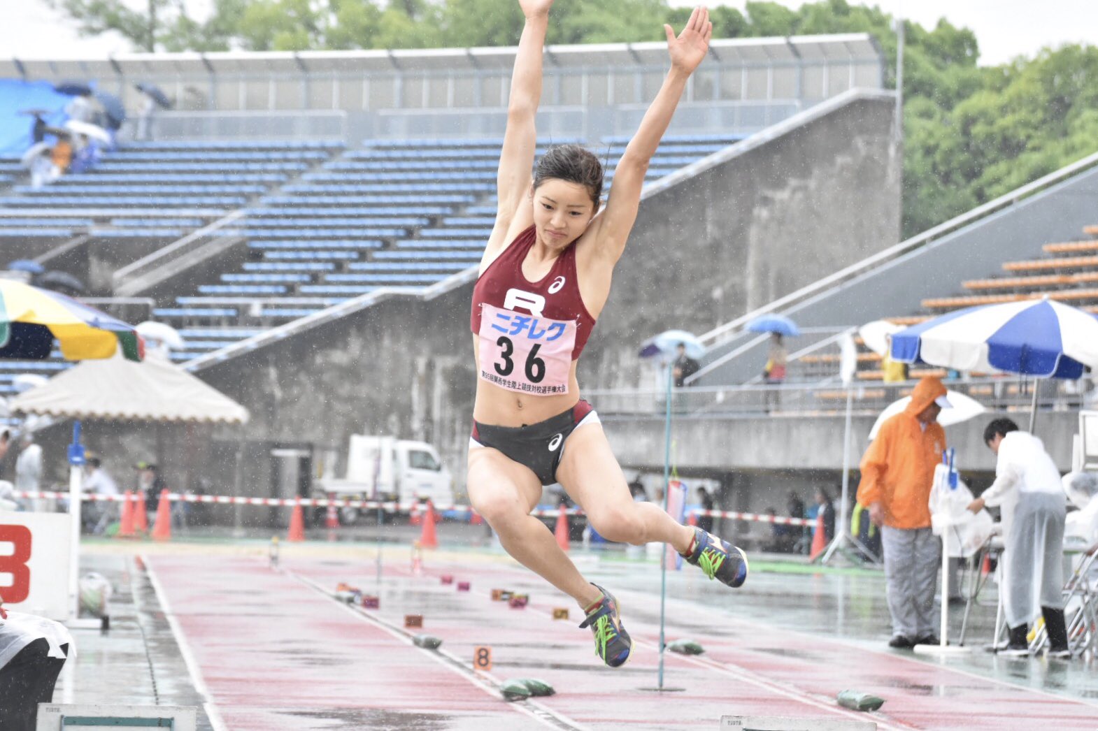 女子陸上　立命館大学　山下紗稀子 【男女陸上競技部】第95回関西学生陸上競技対校選手権大会／5日目/於・西京極陸上競技場 女子7種競技 幅跳び  1組 3位 上田紗弥花 5m10 587点 2組 1位 山下紗希子 5m38 665点 総合 2位 山下紗希子 3564点 5位上田紗弥花 3391点  https ...