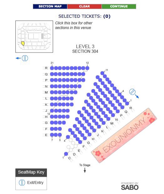 Axiata Arena Seating Chart