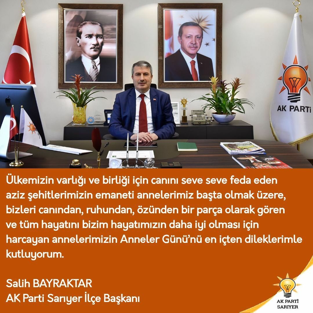 #KutluYürüyüşteBendeVarım #BaşkanErdoğan #sizinledeğerliyiz 
#salihbayraktar #akparti #aksarıyer
#sarıyerimiz #sarıyerakparti
#MilletinAdamıMilletinAdayı #TürkiyeŞahlanıyor