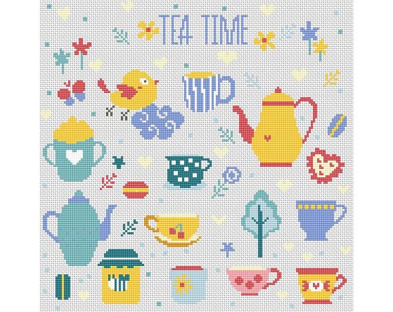 Comely Tea Time Cross stitch pattern pdf Kitchenware Cake Swee Funny Modern Easy
etsy.me/2Ic6lTM 
#cross_stich #вышивка_крестом #вышивка_крестиком #схема_вышивки_крестом #cross_stich_schemes #схема_вышивки #CrossStitchPattern #CrossStitchPatternPDF #CrossStitch