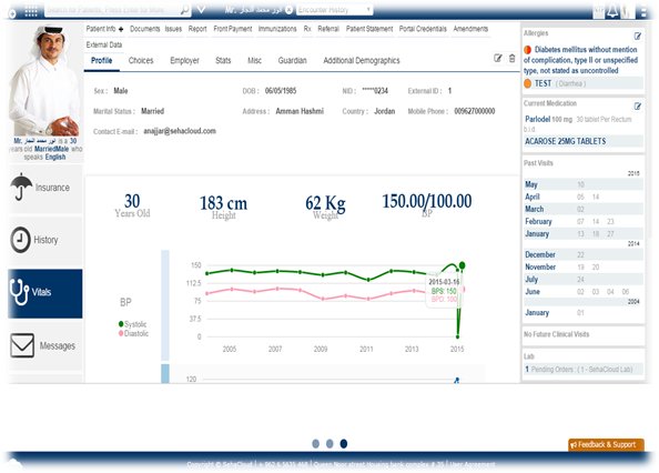 SehaCloud's tweet photo. Within #EHR in #sehacloud, seeking to make providers comfortable during doing medical #documentation with all of #accuracy and #quality through "#evidence based #reminders" for your #patients, "diseases template", and coordinate provider work by "referral #management system". https://t.co/ym43kkKm9p