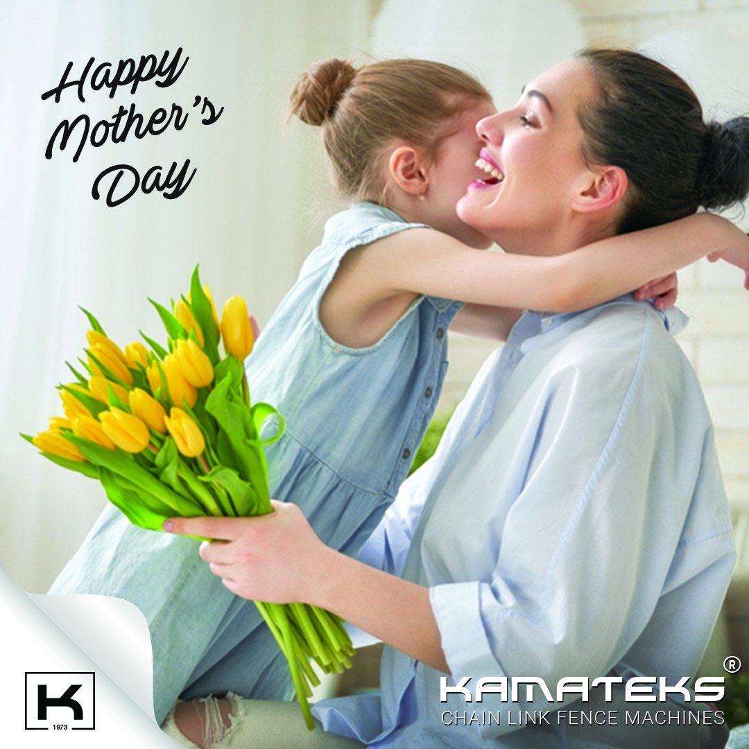 KAMATEKS_MAKINE's tweet photo. Happy Mother's Day #happymothersday #wire #kamateks #chainlinkfencemachine #installation #traning #chain #link #fence #machine #technology https://t.co/MqsGOL8059