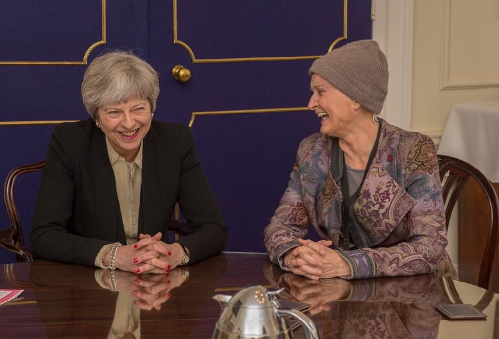 Theresa May tweet media