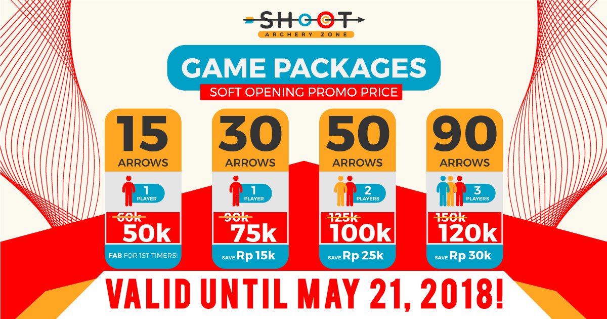 shootarchery's tweet photo. Buat yang penasaran, langsung datang ke Shoot Archery Zone, Lt. 2 Gandaria City Jakarta https://t.co/8y3bIUDLQP