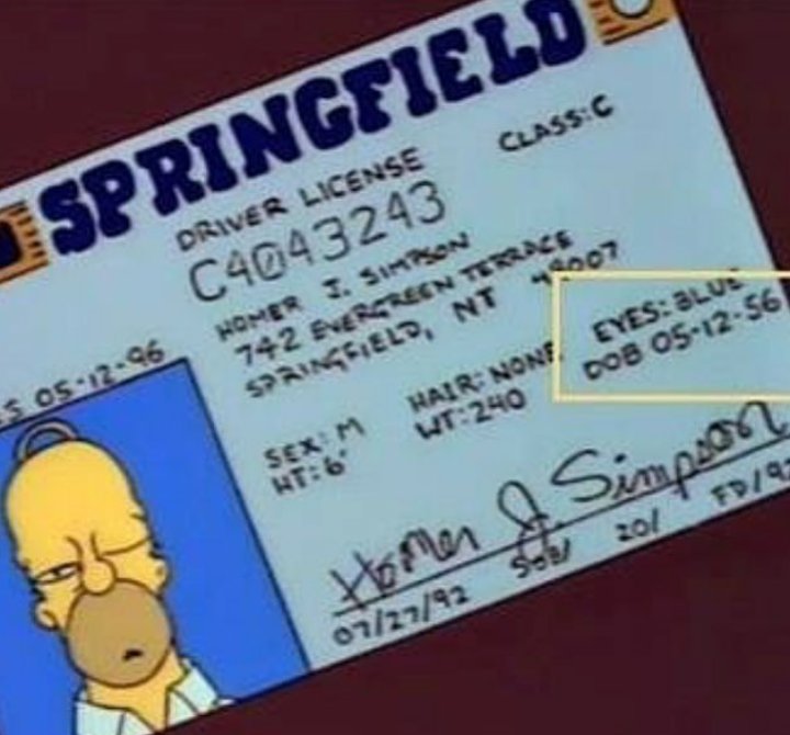 Happy Birthday To Homer Simpson  