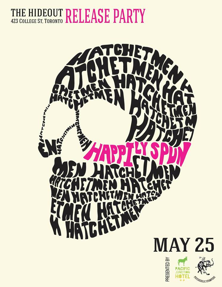 Green Crush and <a href="/1Tonamara/">1Tonamara</a> friends in the #Toronto #GTA!

Get 50% OFF tix <a href="/HatchetmenBand/">HatchetmenBand</a>'s Happily Spun #AlbumRelease Party 
May 25 <a href="/hideouttoronto/">The Hideout Toronto</a>!  

Use Promo Code 1TONAMARAFRIENDS 
eventbrite.ca/e/happily-spun…

Join the event and #EntertoWin our FB contest facebook.com/events/3798047…