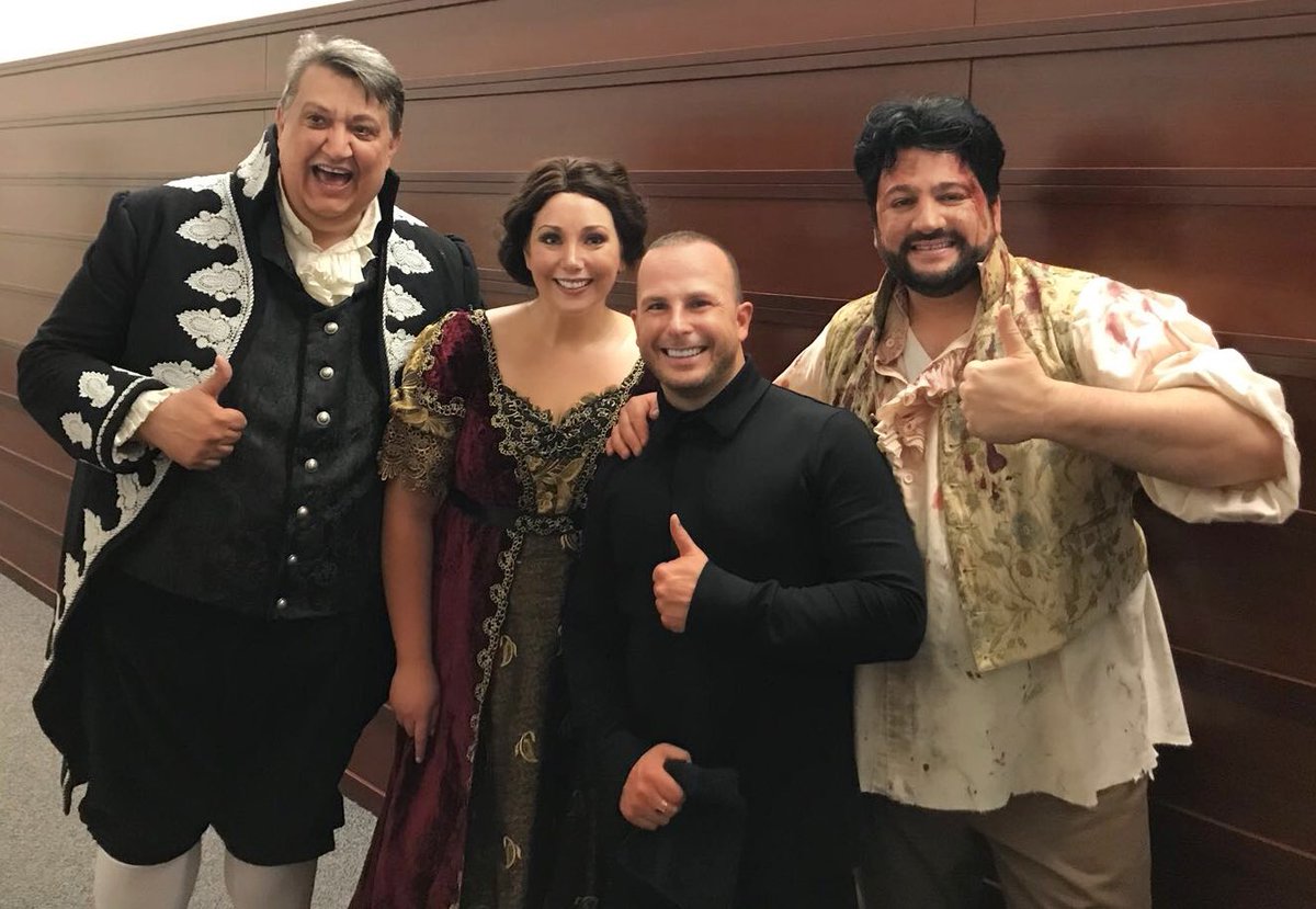 LaRowley1's tweet photo. I have much love &amp; appreciation for so many people tonight ❤️ Thank you to our audience, the staff, creative team, musicians, #TeamLaRowley &amp; everyone following the #ToscaTakeover for making this debut amazing! Next performance - May 16 🌟 #PhilOrchTosca @philorch #TeamTosca https://t.co/NChYBQZxYf