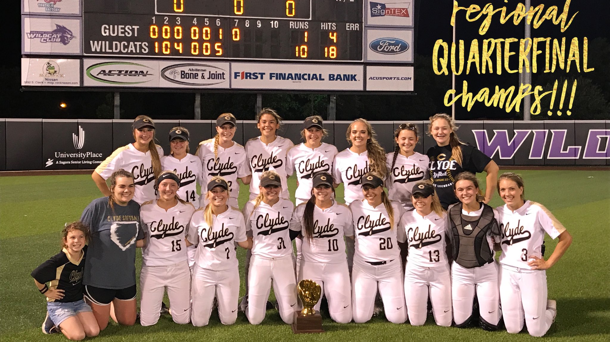 Clyde Softball on Twitter "SO PROUD OF THIS GROUP OF YOUNG LADIES! WAY