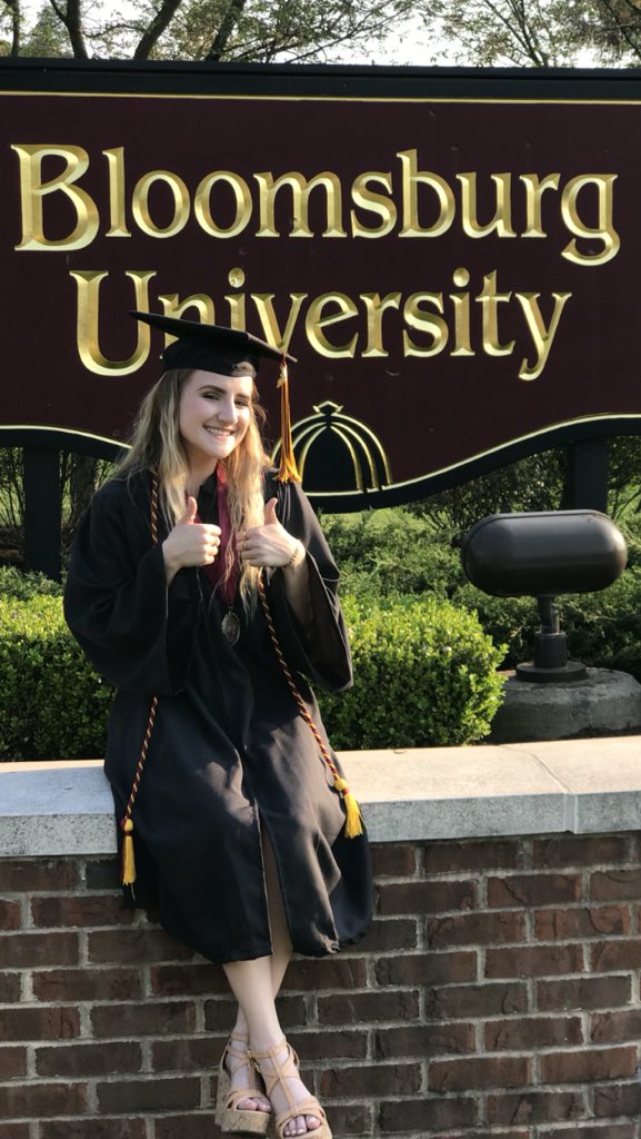 JimJPhilly's tweet photo. Our little DD is now Deanna the college graduate! Couldn't be prouder of her. She worked very hard to become a good student and along the way became an even better person. And yet it seems like just the other day we were taking her to her first day of kindergarten!! https://t.co/U9iWH7KI5v