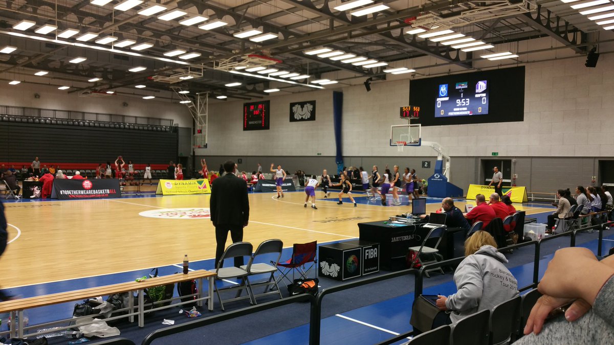 HestoncsB's tweet photo. Watching the @bballengland U16G Final between @TeamAHSPE @AylesburyHigh &amp; @GSClaptonBB. https://t.co/v4zrw3BdSz