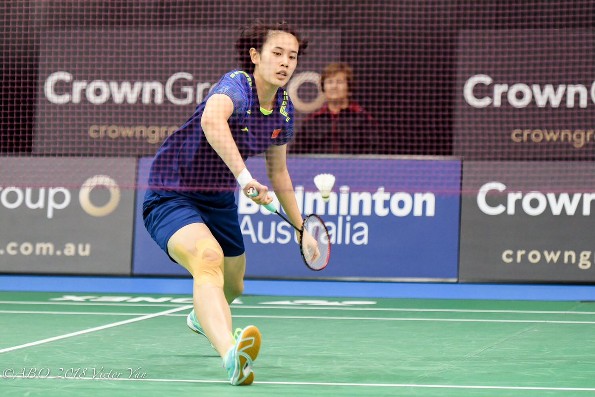 CROWN GROUP Australian Open 2018
WS - Final
21 21 🇨🇳Yanyan CAI🏅
14 13 🇯🇵Ayumi MINE

#Badminton  #AO300 #Australia300 #Australia  #Sydney #China #BWF #sydneyolympicpark