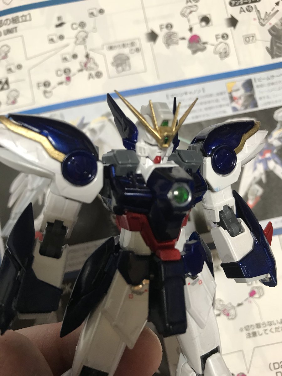 Twitter पर モルガナ Rg ウイングガンダムゼロ Ewを進めています 青いパーツをメタリック塗装にしたのは正解だったかも ガンプラ ガンプラはどんな自由な発想で作ってもいいんだ