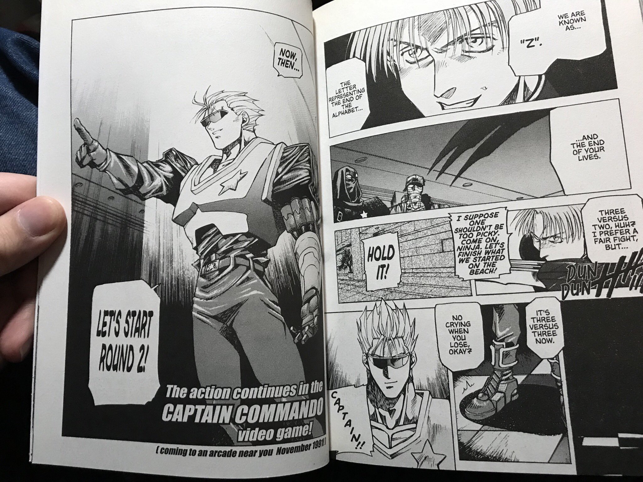 Vol. 1-2 English Manga Set Brand NEW complete sealed Captain Commando 