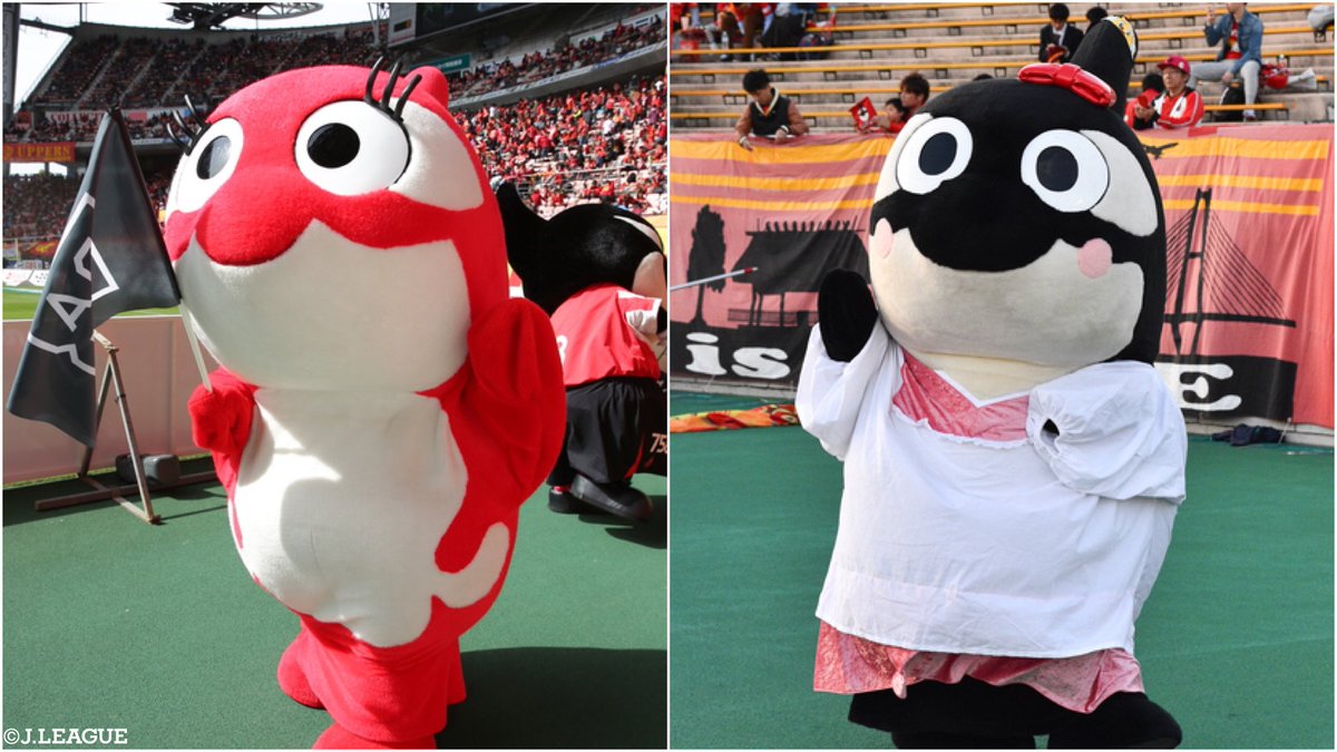 ｊリーグ 日本プロサッカーリーグ クイズだｊ 答え合わせの時間です この中でお母さんマスコットではないのは 名古屋グランパス のグララでした グララのお母さんは グランパコちゃん ｊ楽 でお母さんマスコットをチェックしよう