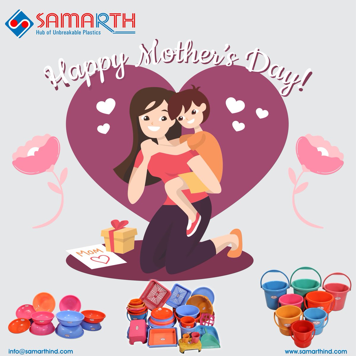 Samarthindustr's tweet photo. My mother is my best critic, and yet my strongest supporter. Happy Mother's Day https://t.co/fLKuS8kLrX