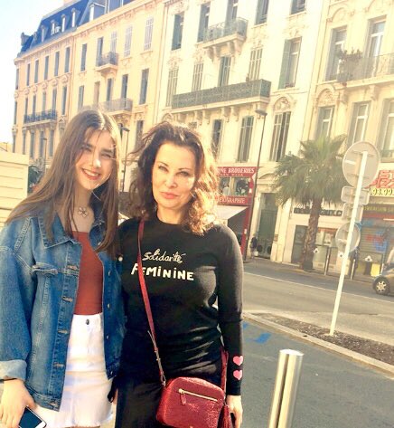 SJerins's tweet photo. So happy to be here with @janebadler Producer of #DaisyWinters #CannesFilmFestival 🧡 @Itsdaisywinters https://t.co/Lqss0Zx2NQ