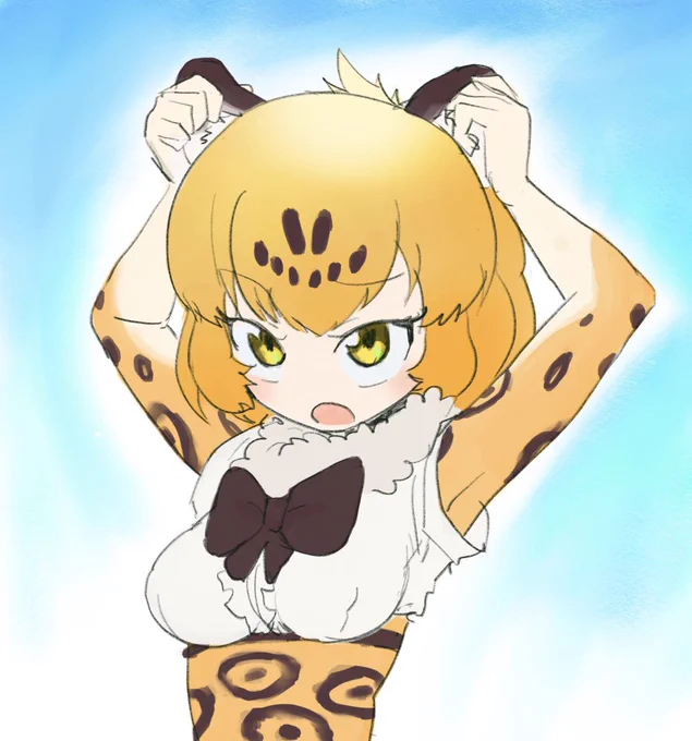頭になんかついてる 