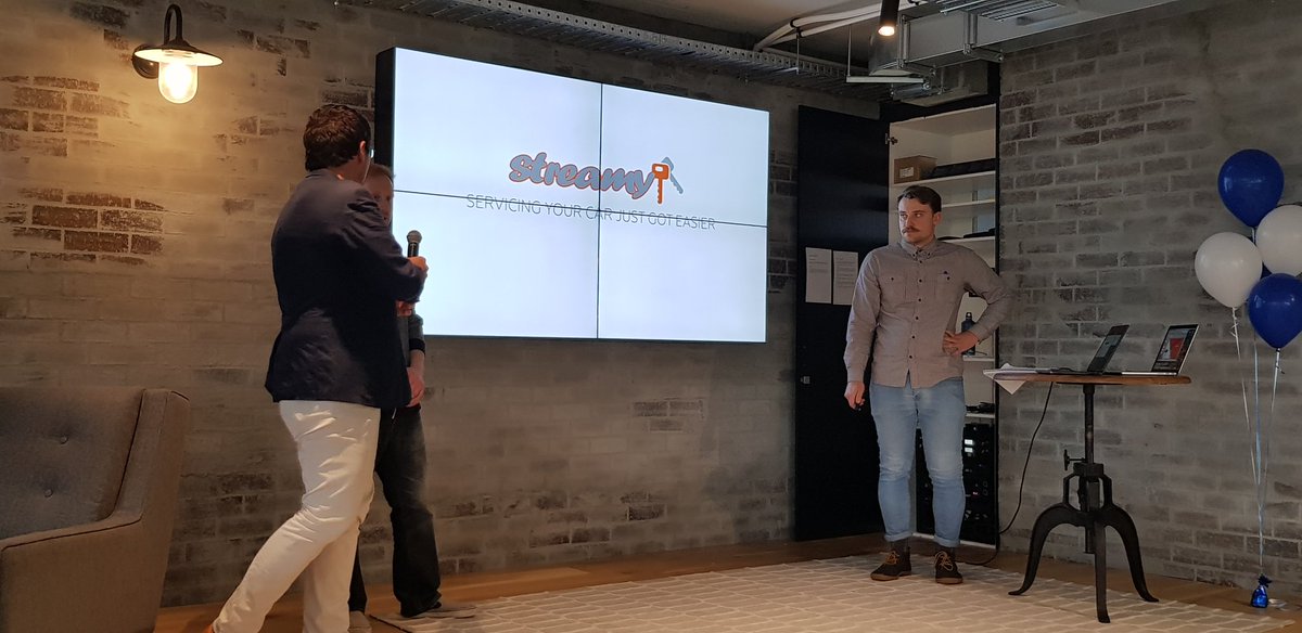MishManners's tweet photo. Awesome pitches at #GUDHackathon. Solving problems in the #auto industry 🚘 #hackathons #hackathon #Melbourne #innovation #Cubes3121 #automotive #cars #entrepreneur #business #startup #startups https://t.co/By5W0cVVHx