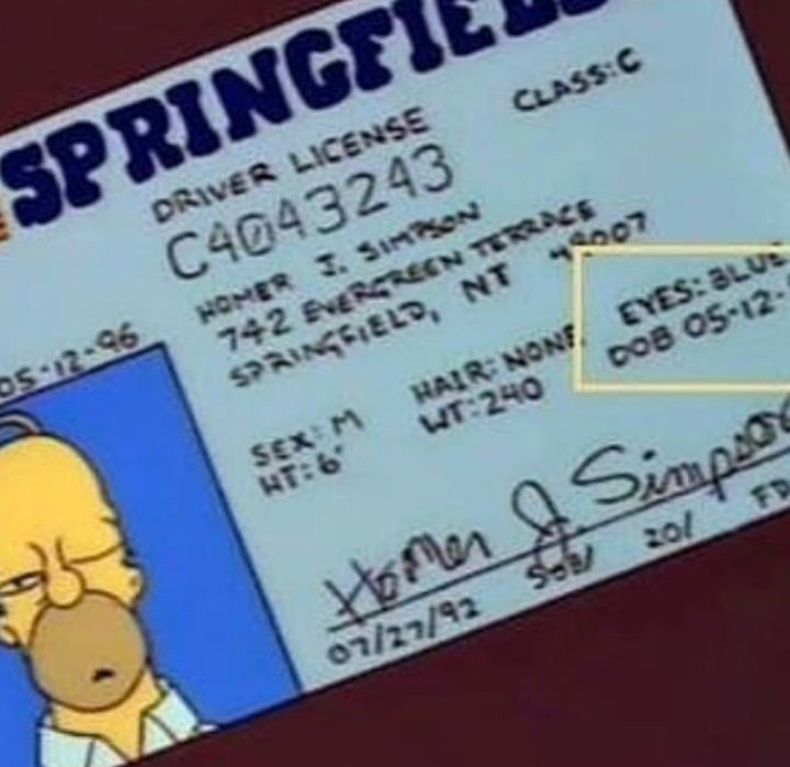 Yesterday was Homer Simpson\s birthday!!!! Happy birthday 