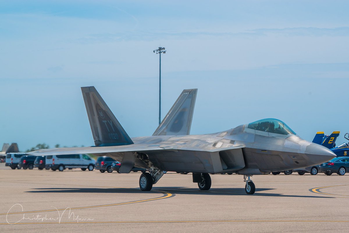 OGEPhotography's tweet photo. Some of the other aircraft on display @MacDill_AFB in @CityofTampa for #AirFest2018 #A10 #f4u #f22 #p51 https://t.co/KbTuTw2zyZ