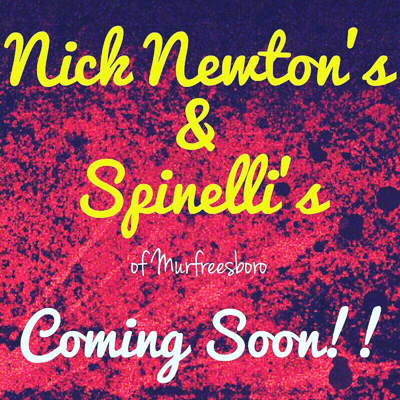 spinellispizza7's tweet image. Go follow our page @nnspinellisboro on Facebook/IG/Twitter for our newest location, Nick Newton’s &amp;amp; Spinelli’s, opening soon in downtown Murfreesboro. #nicknewtons #spinellis