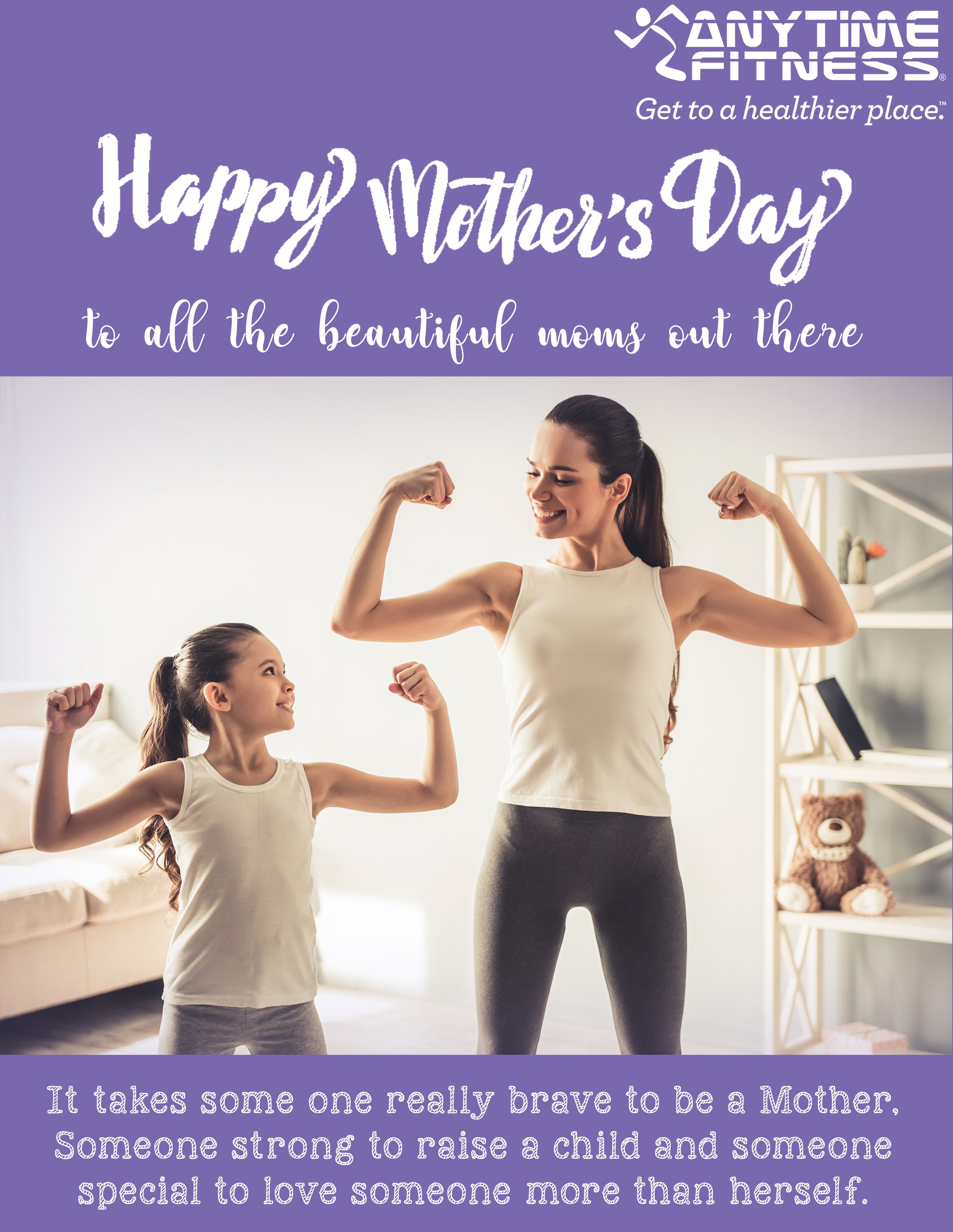 Happy mothers cheap day fitness