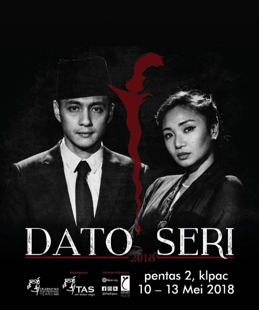 ellfmrzsmn's tweet photo. Hye! Letting go two tickets for #DatoSeri today's show at 3 pm @ KLPAC. Anyone up for em? https://t.co/TneDFXWenz