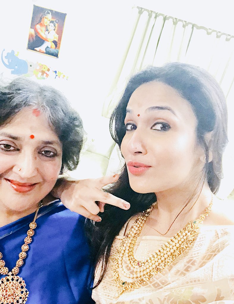 soundaryaarajni's tweet photo. #HappyMothersDay #MotherFirstAllNext #LoveMyMom #LoveBeingAMom ❤️❤️❤️ https://t.co/936k4ReRzJ