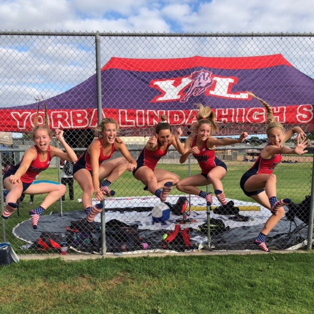 JHeckel's tweet photo. Yorba Linda's Sarah Heckel @sarahheckell &amp; @laurenobanion each qualify for CIF Finals in 4 events!  Both in the 4x100 and 4x400 relays, Sarah in the 400 &amp; 800, Lauren the 200 &amp; 400 as the top seed! What a team! #BCEagles #Utahtfxc
@YLHSstable @ocvarsity @PrepCalTrack https://t.co/AsIBDlUudg