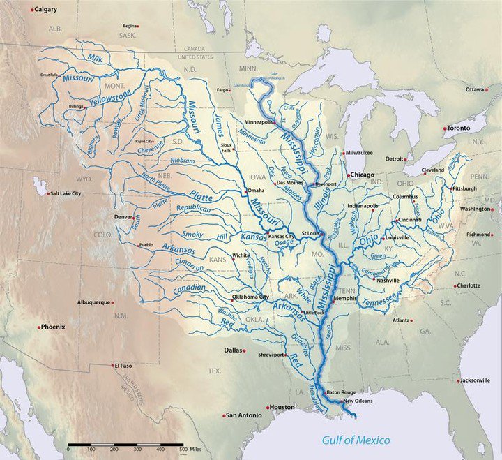 karta mississippi Mapscaping On Twitter Map Of The Mississippi River Basin Source Https T Co Aphrcp0ptl Map Maps Cartography Geography Topography Mapping Mappe Carte Mapa Karta Mississippi Basin River Rivers System Hydrology Water Stream karta mississippi