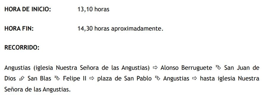 Hoy la cofradía de las <a href="/angustiasva/">Cofradía de las Angustias</a> celebra la Fiesta de la Alegría. Con eucaristía(12 h) y Procesión (13 h) en honor a la Virgen de la Encarnación. 
Acompaña la banda <a href="/BEsperanzaVA/">Ntra Sra Esperanza</a> y el grupo de danza y paloteo 'Las Torres' de Cigales.
