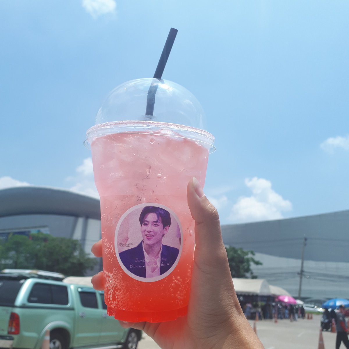 Soameye_'s tweet photo. ขอบคุณมากค่าา น้ำอร่อยมาก ชื่นใจเลย 😆😆💕💕 #bamismywholeheart https://t.co/PTWhBygmTg