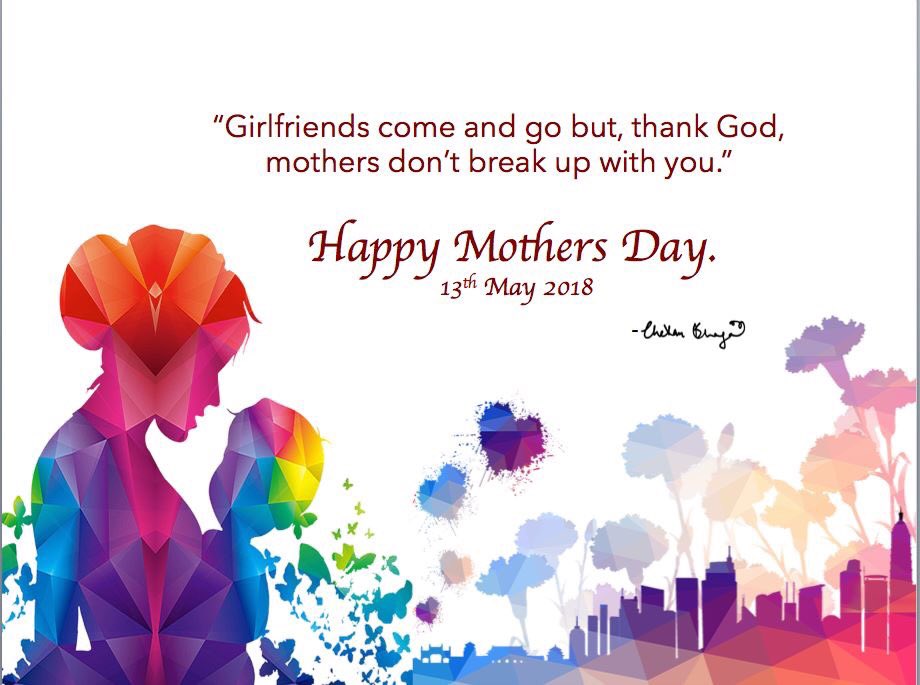 happy mothers day to a girlfriend