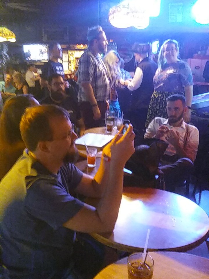 TheDrunkenBrit's tweet photo. The #twitchkcmeetup3 after party. https://t.co/h1VtS4JLEm