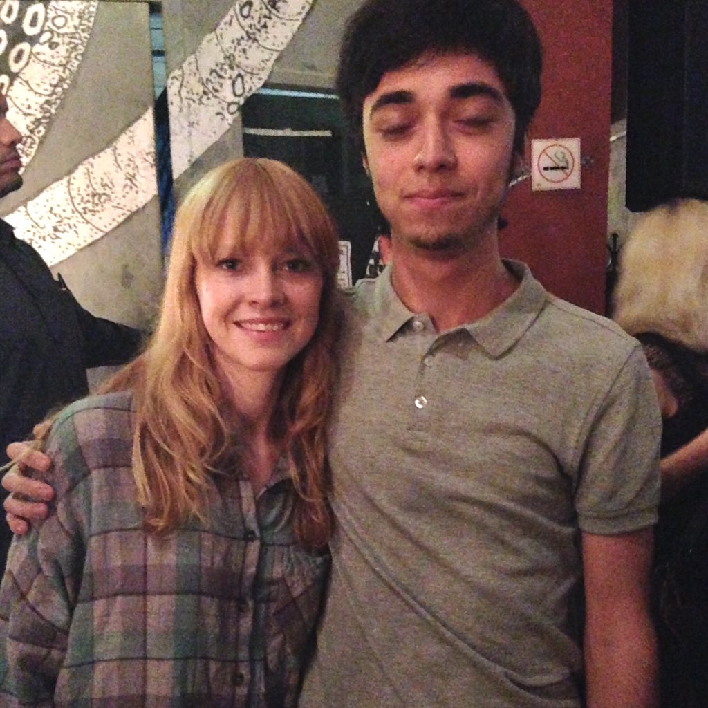 Exactly one year ago in Monterrey, wonderful times.
As always, blinking. <a href="/lucyrosemusic/">lucy rose</a>