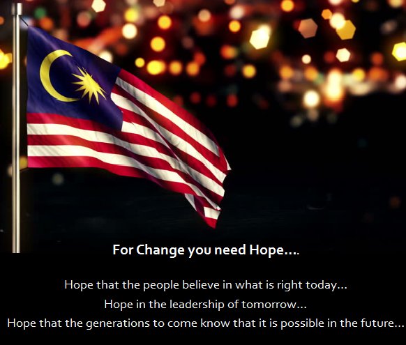 arvinsinghaus's tweet photo. #Democracy #BelieveInChange #Malaysia #HopeLeadsToChange #Leadership https://t.co/hTIr3Tef31