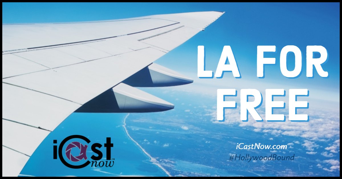 iCastNow's tweet image. Win and FLY to #Hollywood for FREE. iCastNow is looking for new talent for movies, visit, select your movie, submit your audition video, Share it, Win and Fly Away for FREE icastnow.com/win-and-fly-fo… #hollywoodBound #movies #actorslife #actresslife #castingcall