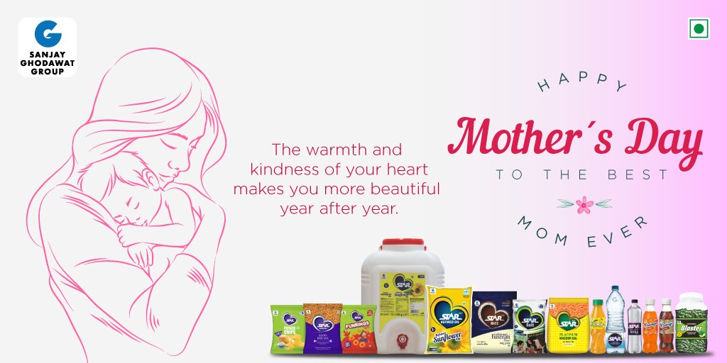 ghodawatconsumr's tweet photo. God could not be everywhere. That's why he created MOTHERS. Happy Mother's day to everyone. #MothersDay #SanjayGhodawatGroup
#GhodawatConsumerProducts #SanjayGhodawatUniversity #STARRice #STARRefinedOil #STARNamkeen #STARSalt #STARPackagedDrinkingWater #Frustar #Candystar https://t.co/UGl84U93YJ