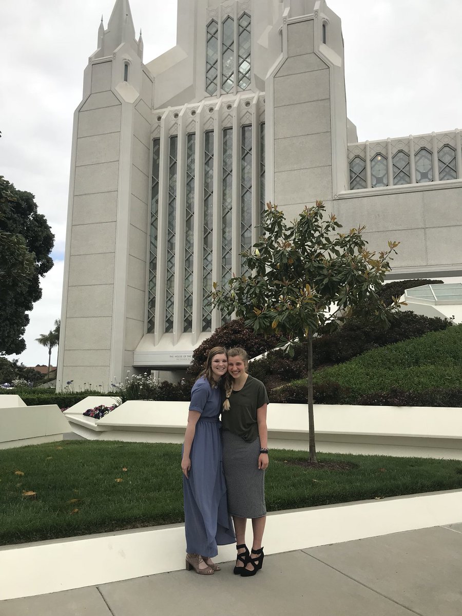 hpgraff's tweet photo. Ive been home for 4 days from my mission and I’ve already ran into one of the best companions ever💕 https://t.co/5VBBhqBRo2