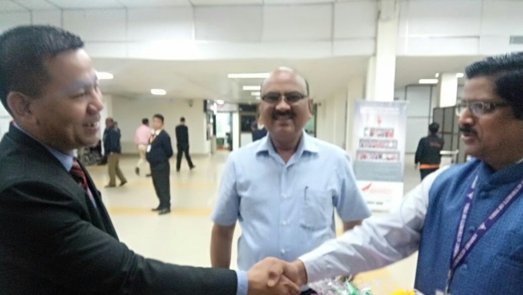 No doubt, Manipur is on fast track to improve air connectivity, On 11May2018 AirAsia started daily flight Kol-Imphal-Kol after introducing Delhi - Imphal - Delhi flight in last month. Chief Secretary, Govt of Manipur congratulated AirAsia team at Imphal airport on this occasion