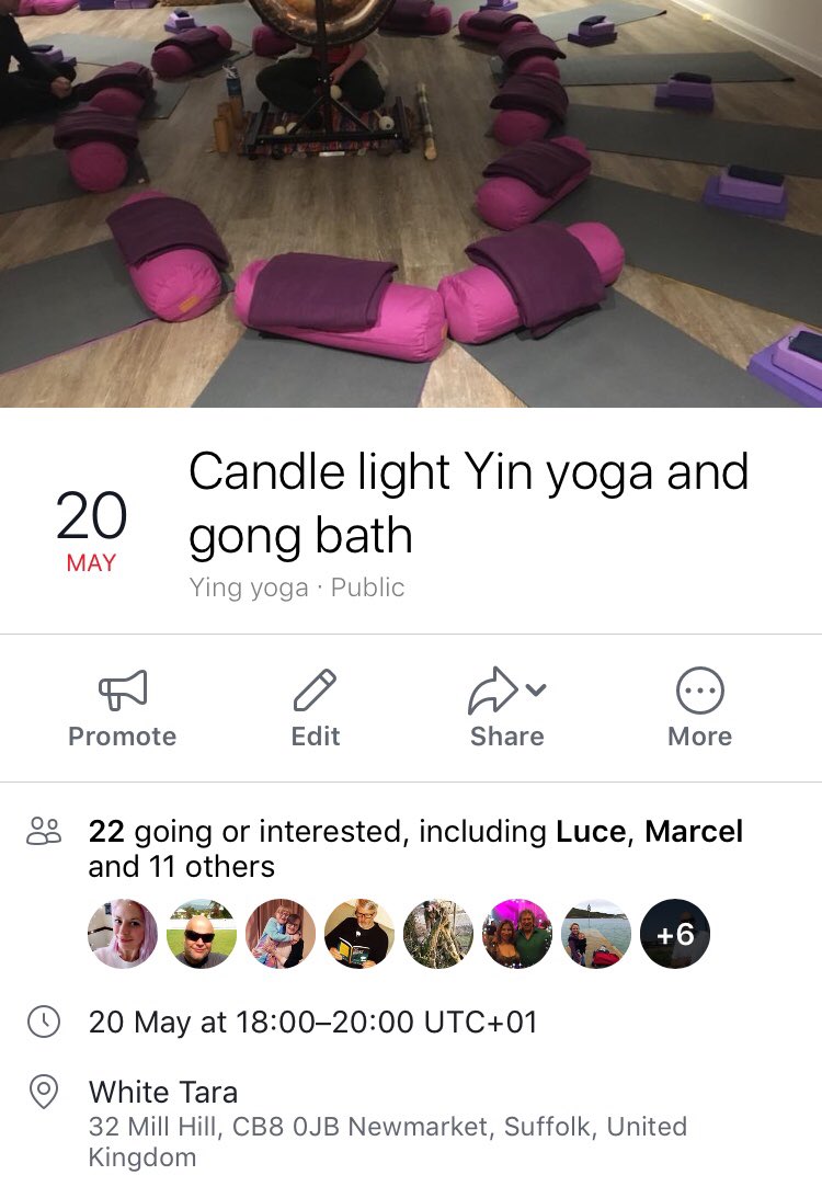 missyangandyin's tweet photo. One week today....... sound cleansing whilst in a relax state doing yin yoga! Call or message to book as limited spaces! Thank you🙏 #yoga #gongbath #newmarket #yogastudio #meditation #yinyoga #Suffolk https://t.co/PEfY9ah2xf