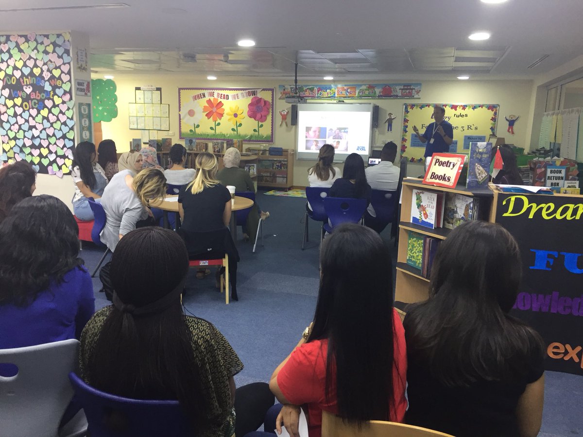 OICS_Dubai's tweet photo. #OICSDubai PD with #autsimrocks great learning . What’s good for some is good for all.  @KHDA  parents joined staff in some great learning. https://t.co/W04yUjWpgo