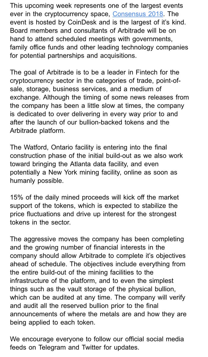 Arbitrade tweet media