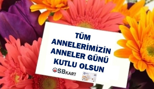 Tüm annelerimizin Anneler Günü'nü kutlarız.